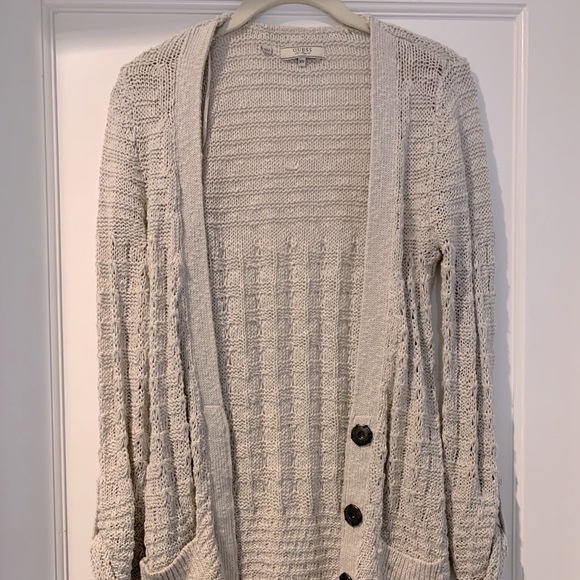 guess long cardigan